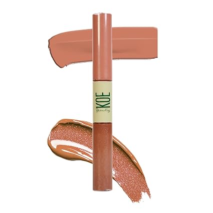 KOE BEAUTY Double Dip | Pink Spice And Jelly | Warm Rosy Pink Matte Lipstick
