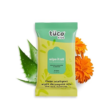 Tuco wet wipes for kids Kids Wipe it all Face