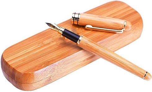 Bamboo India Bamboo Fountain Pen with case - Executive