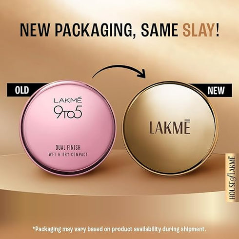 Lakme 9 To 5 Primer With Matte Powder Foundation Compact