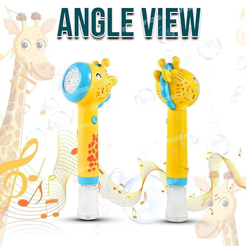 Giraffe Bubble Stick With Led Lights