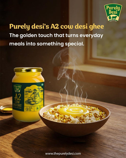 Purely Desi A2 Desi Cow Ghee | Cow Ghee | Desi Ghee