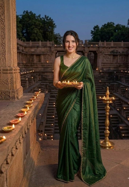 Vasthrlay Bollywood Style Georgette Ethnic Wear