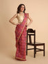 Vasthrlay Cotton Printed Blue Saree