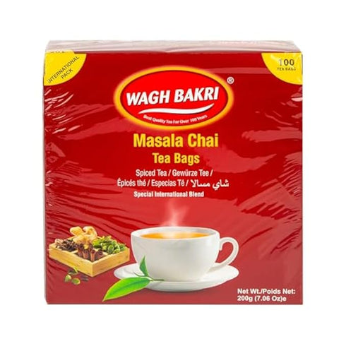 Wagh Bakri Masala Chai Tea Bags