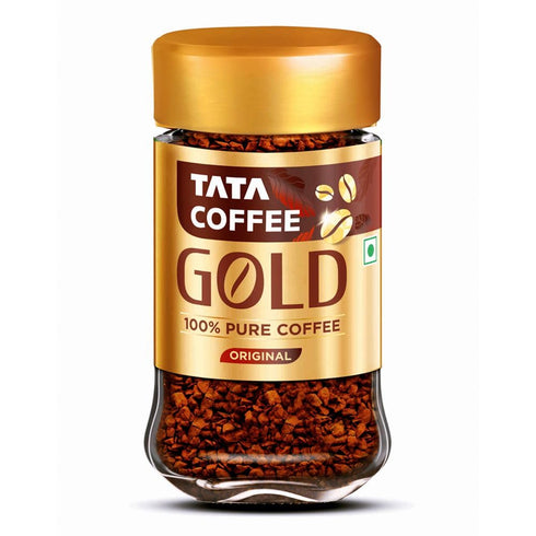 Tata Coffee Gold Original Freeze Dried Instant Coffee 50g Jar