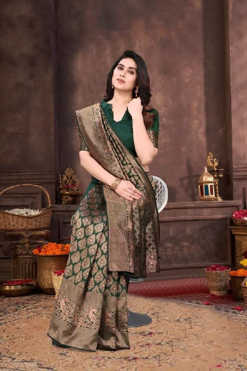 Vasthrlay Banarasi Saree
