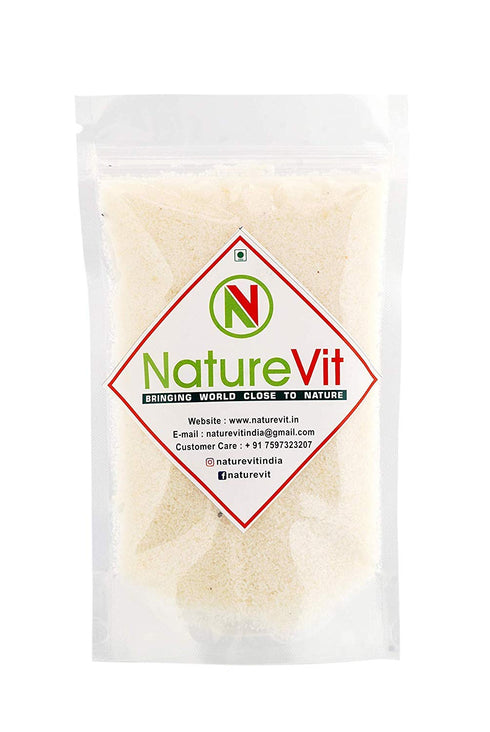 NatureVit Desiccated Coconut Powder 100% Pure Nariyal Burada for Cooking & Baking