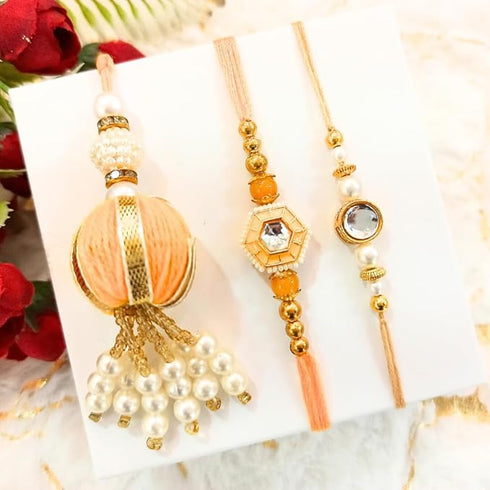 NutriSnacksBox Rakhi Gift for Brother Chocolate Delight Rakshabandhan Gift Combo Box