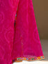 Vasthrlay Georgette Bandhani Orange Saree