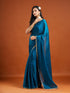 Vasthrlay Red Embroidery Unstitched Saree