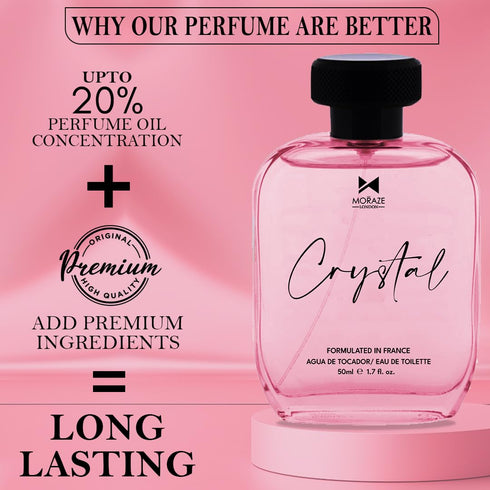 Moraze Cosmetics Crystal perfume for Women