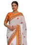 Vasthrlay Printed Peach1 Saree