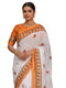 Vasthrlay Printed Peach1 Saree
