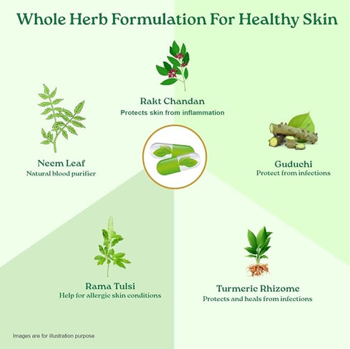 Organic India Beautiful Skin - 60 Capsules Bottle