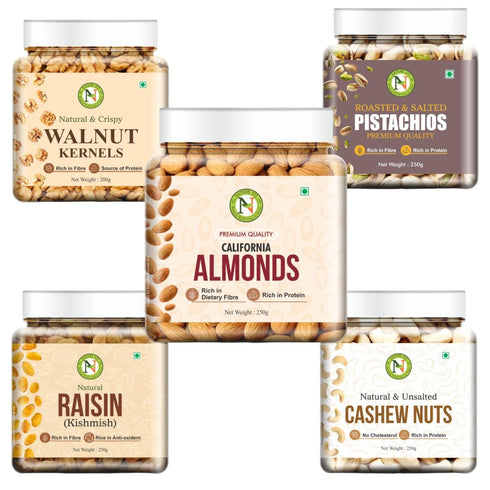 NatureVit Mixed Dry Fruits Combo Pack