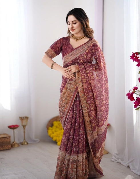 Vasthrlay Banarasi Brocade Designer Unstitched