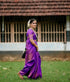 Vasthrlay Purple Saree