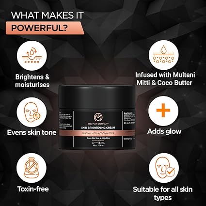 The Man Company Skin Brightening Cream