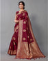 Vasthrlay Banarasi Embroidery Unstitched Saree