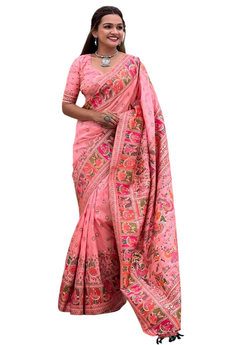 Vasthrlay Kashmiri Minakari Unstitched