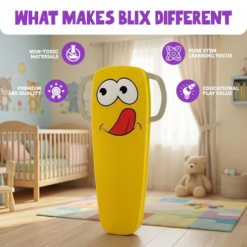 BLIX Queaky Charge Rechargeable STEM Science Toy for Kids