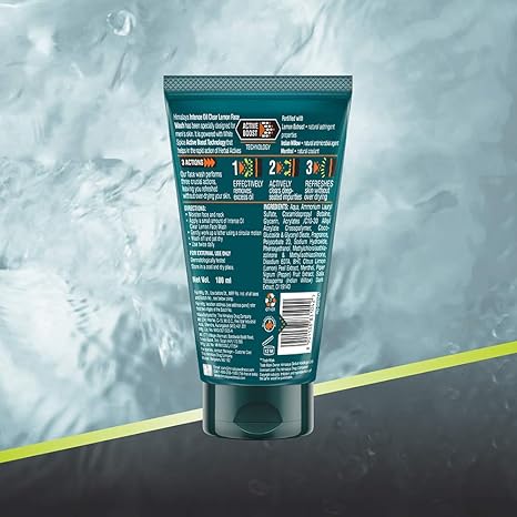 Himalaya Men Intense Oil Clear Lemon Face Wash
