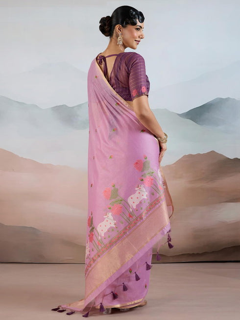 Vasthrlay Botanical Printed Unstitched Rj Ethnic Wear