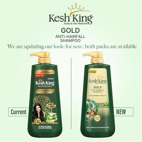 Kesh King Gold Anti Hairfall Shampoo