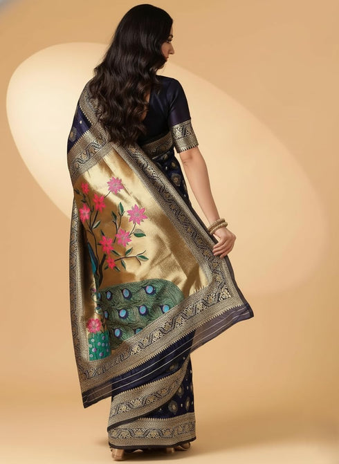 Vasthrlay Banarasi Kanjivaram Az Ys Og Yukti Yellow Ethnic Wear