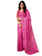 Vasthrlay Chanderi Printed Unstitched Sky Blue Saree