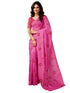 Vasthrlay Chanderi Printed Unstitched Sky Blue Saree