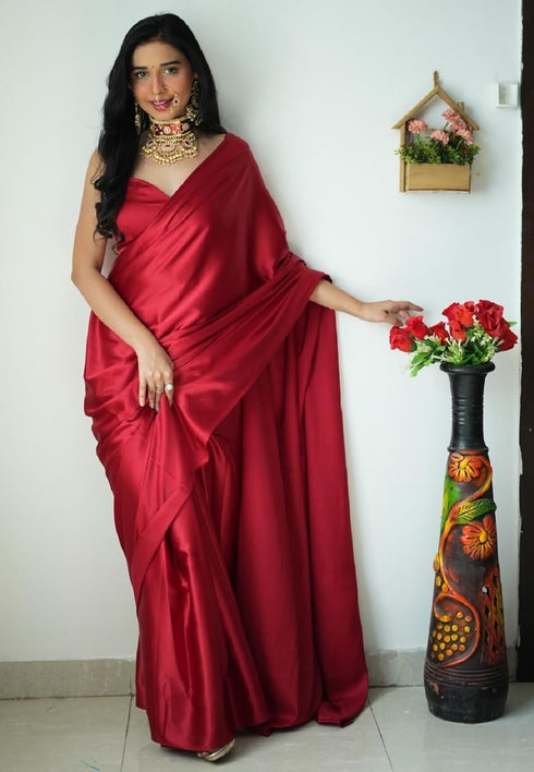 Vasthrlay Pleated Bollywood Unstiched Ethnic Wear