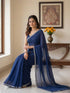 Vasthrlay Georgette Unstitched Ethnic Wear