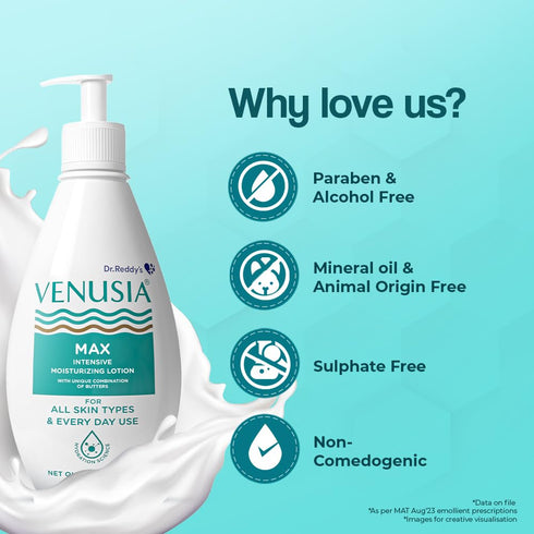 VENUSIA Max Moisturiser Lotion