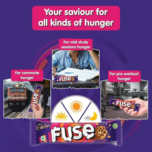 Cadbury Fuse Peanut & Caramel filled Chocolate