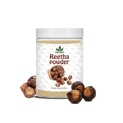 Havintha - Pure Reetha Powder Jar for Natural Cleansing