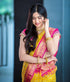 Vasthrlay Yellow Saree
