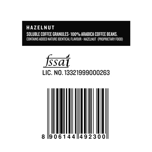 Sleepy Owl Hazelnut Freeze Dried Coffee Sachets 20g (Pack of 10)