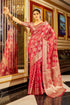 Vasthrlay Women's Organza Designer Unstitched Saree