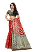 Vasthrlay Banarasi Pink Blue Ethnic Wear