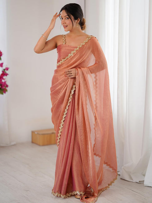 Vasthrlay Sequence Embroidery Unstitched Ab Ethnic Wear