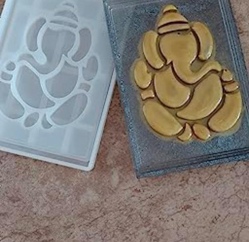 Polystore Ganpati Frame Silicone Epoxy Resin Casting Mould