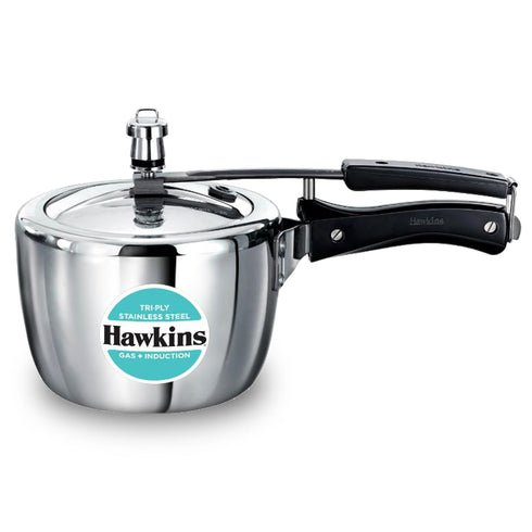 Hawkins Triply Stainless Steel Pressure Cooker