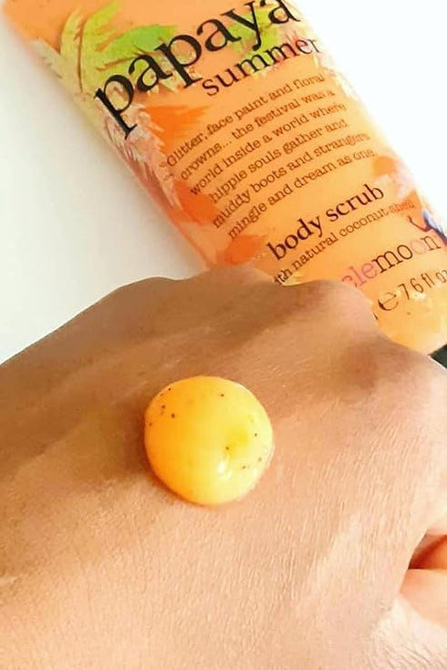 Treaclemoon Papaya Summer Scented De-Tan Body Scrub
