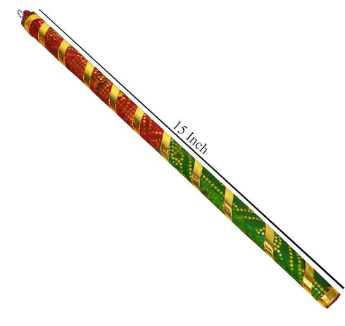 Navratri Celebrations Wooden Decorative Dandiya Stick