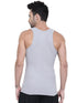 Dixcy Scott Cotton Rib Fabric Multi-Color Scoop Neck Sleeveless Men's Vests - Pack of 5 (#Victor-Derby-80 CM) (Color May Vary)