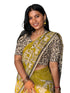 Vasthrlay Mustard Pichwai Inspired Breathable