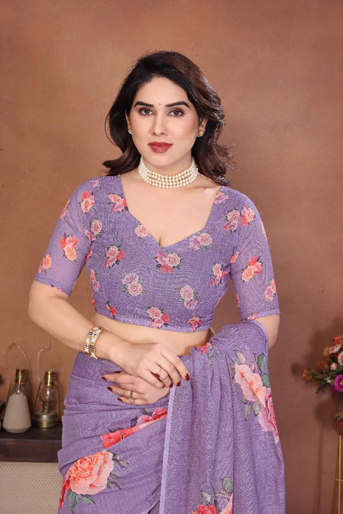Vasthrlay Elegance Printed Lightweight Festive