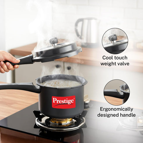Prestige 3 Litre Hard Anodised Popular Svachh Outerlid Pressure Cooker